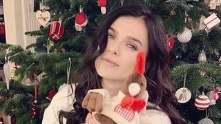 Елена Темникова приручила медведя
